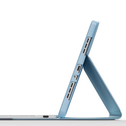 Etui z klawiaturą do Apple iPad Air 13 M2 2024 M3 2025 Gen 6 7 / iPad Air 13 Gen. 6 A2898, niebieskie - ochronne