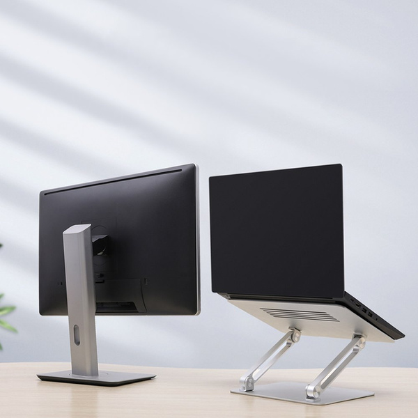 Podstawka do laptopa Nillkin ProDesk uchwyt stojak na biurko max 12 5, srebrna