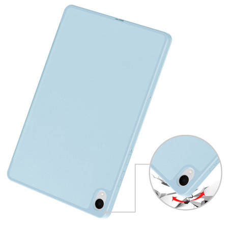 Etui Smart Pencil do Samsung Galaxy Tab S11 Ultra 14.6 SM, niebieskie - ochronne z podstawką