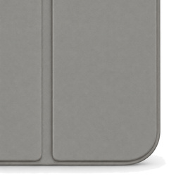 	Etui Crystal do Apple iPad 10.9 10 2022 / iPad 11 A16 2025 Gen 10 11, szare - ochronne z podstawką