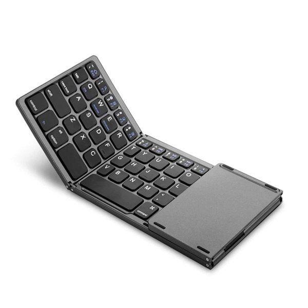 Bezprzewodowa Klawiatura Bluetooth Touchpad Uniwersalna Składana 50H
