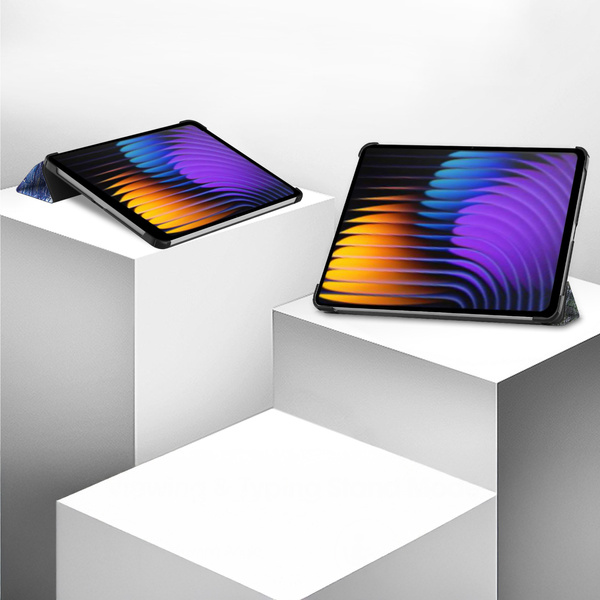 Etui Graficzne do Xiaomi Pad 7 / Pad 7 Pro 11.2 z klapką / Xiaomi Pad 7 Pro - ochronne z podstawką