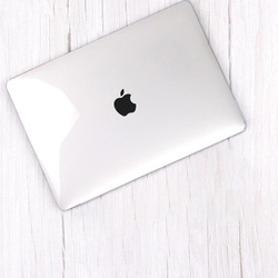 Etui Shell obudowa do Apple MacBook Air 13 13.6 M3 2024 / M4 2025, przezroczyste - ochronne