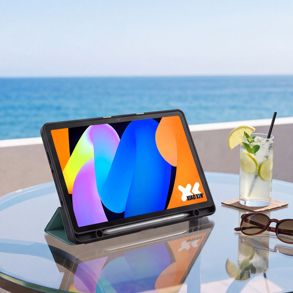 Etui z uchwytem na rysik do Lenovo Idea Tab 11 TB336FU TB336ZU ZAFR0378PL, zielone