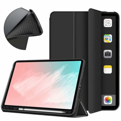 Etui Smart do iPad 10.9 2022 Gen. 10, czarne - ochronne z podstawką, dostęp do portów i przycisków