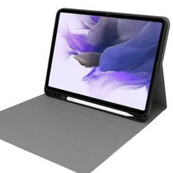 Etui z klawiaturą do Samsung Galaxy Tab S7 / S7 Plus, czarne - ochronne z podstawką