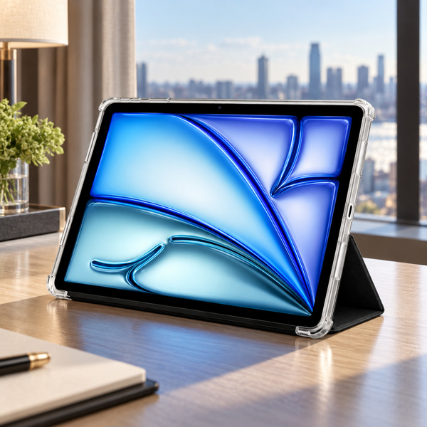 Etui Origami do Apple iPad Air 11 M4 M3 M2 2026/ 25/ 24 gen 8/7/6 z klapką - czarne