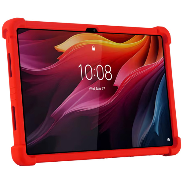 Etui pancerne Armor do Lenovo Tab K11 Plus 11.45 / Lenovo K11 Plus 2024 / K11 Plus, czerwone - ochronne z podstawką