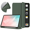 Etui Smart do iPad 10.9 2022 Gen. 10 / iPad 11 2025 A16 Gen. 11 z klapką, zielone - ochronne z podstawką
