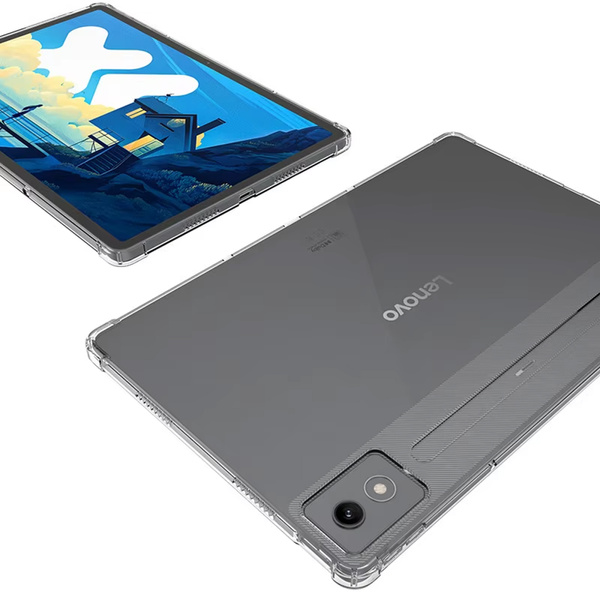 Etui Clear Tpu do Lenovo Idea Tab Pro / Pro MT 12.7 12 / Pro MT 2025, przezroczyste - ochronne z podstawką