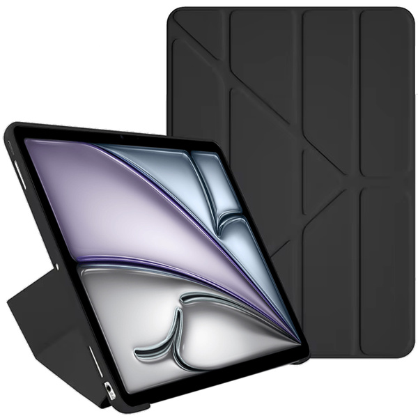 Etui Trifold do iPad Pro 11 Gen 5 M4 2024 A2836 A2837 3006 / Gen. 5 A2836, czarne - ochronne