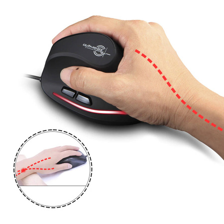 Mysz pionowa ZELOTES T20 - przewód