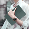 Etui Smart Case do Lenovo Tab Plus, ciemnozielone - ochronne z podstawką