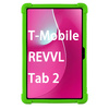 Etui Armor do T-Mobile T Tablet 2 10.1 5G 2025 pancerne, zielone - ochronne z podstawką