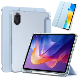 Etui do Xiaomi Redmi Pad 2 11 2025 - przezroczyste z miejscem na rysik i podstawką, niebieskie