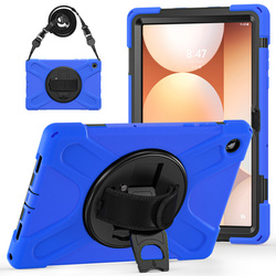 Etui do Samsung Galaxy Tab A9 Plus - Pancerne z uchwytem i paskiem