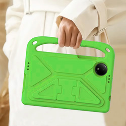 Etui pancerne FunColor do Xiaomi Redmi Pad SE 8.7 2024, zielone - ochronne z podstawką