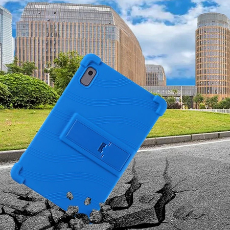Etui pancerne Armor case do Lenovo Tab M9 2023 TB310, czarne - ochronne z podstawką, dostęp do portów i przycisków
