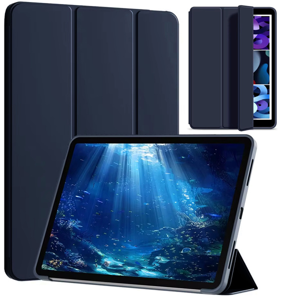 Etui Smart z magnetyczną z klapką do Xiaomi Redmi Pad SE 8.7 2024, granatowe - ochronne z podstawką