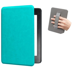 Etui skórzane do Kindle Paperwhite 6/ Colorsoft/ Signature Edition 2024 7", niebieskie