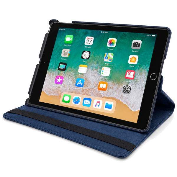 Etui obrotowe do Apple iPad Air/ Air 2 9.7" 2017/2018 gen 5/6 - granatowe