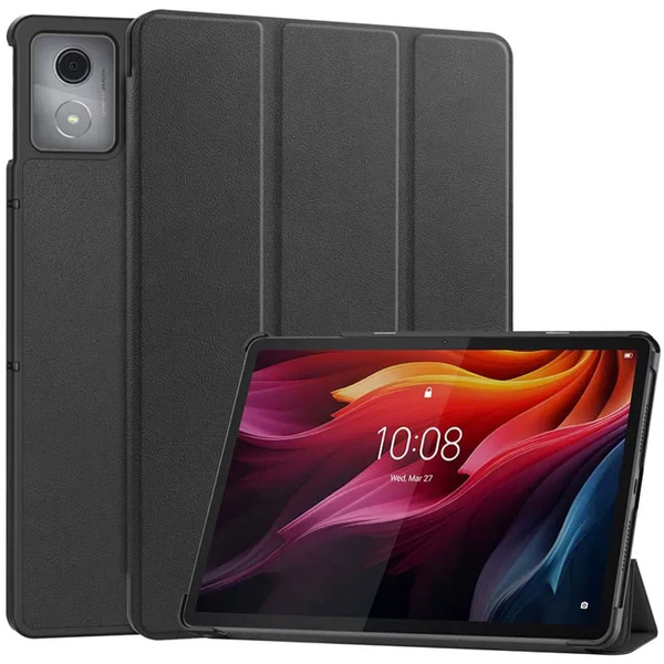 Etui Smart z klapką do Lenovo Tab K11 Plus 11.45 / Lenovo K11 Plus, czarne - ochronne z podstawką