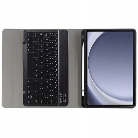 Etui z klawiaturą Bluetooth do Samsung Galaxy Tab A9 8.7 CFX110 (Czarne)
