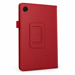 Etui Slim z klapką do Galaxy Tab A11 X135/ X133 A9 SM-X115/ X110 - czerwone