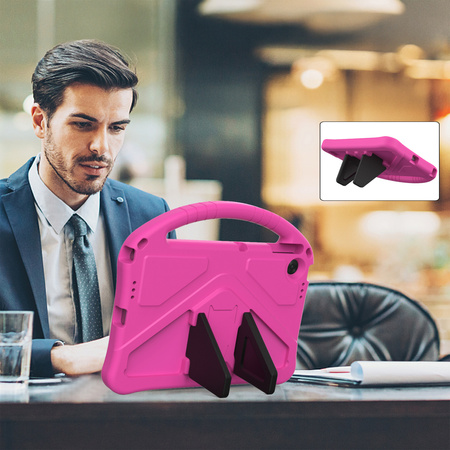 Etui FunColor do Lenovo Tab 10.1 2025 - ochronne z podstawką, dostęp do portów i przycisków
