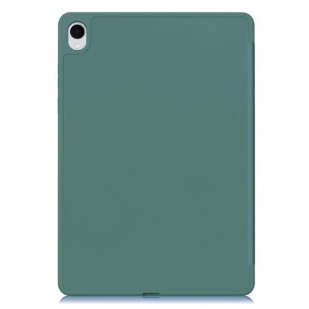 Etui Smart Pencil do Samsung Galaxy Tab S11 11 SM SMX736 z klapką, zielone - ochronne