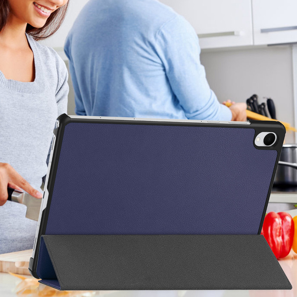 Etui Smart do Samsung Galaxy Tab S11 11 SM SMX736 z klapką, granatowe - ochronne