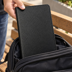 Etui obrotowe do Samsung Galaxy Tab A11 X135/ X133 A9 SM-X115/X110 - czarne