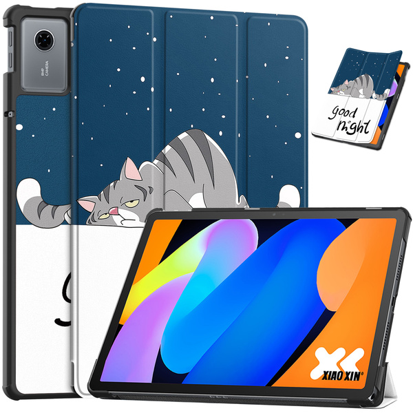Etui Graficzne do Lenovo Idea Tab 11 z klapką - ochronne z podstawką