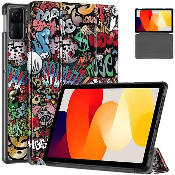 Etui Graficzne z klapką do Xiaomi Redmi Pad SE 2023 11 / Redmi Pad - ochronne z podstawką