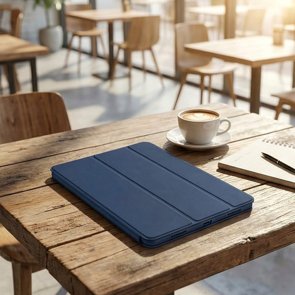 Etui Smart do Huawei MatePad Air 11 2023 / MatePad 11.5 S 2024 2025 z klapką / Huawei MatePad Air 11.5 2024, granatowe - ochronne