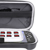 Etui Torba do Nintendo Switch 2 2025 na karty kabel wstrząsoodporna, czarne - ochronne z podstawką