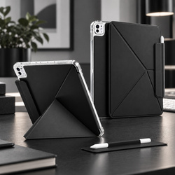 Etui Origami do Apple iPad Air 13 M4 M3 M2 2026/25/24 gen 8/7/6 - czarne