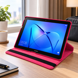 Etui z klapką do Huawei MediaPad T3 10 9.6 obrotowa podstawka ochronne