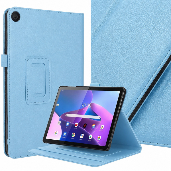 Etui do Lenovo Tab 10.1 2025 TB311FU TB311XU ZAEH0040PL z klapką - niebieskie