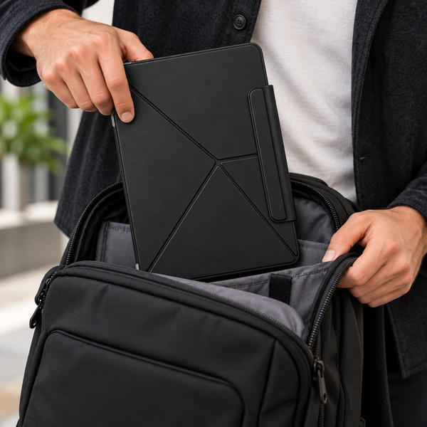 Etui Origami do Apple iPad Air 11 M4 M3 M2 2026/ 25/ 24 gen 8/7/6 z klapką - czarne