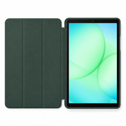 Etui Smart do Galaxy Tab A11 X135/X133 A9 SM-X115/SM-X110 z klapką - zielone