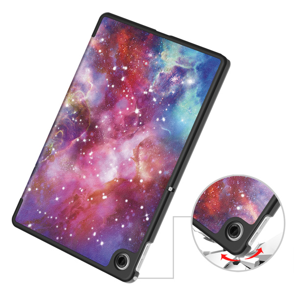 Etui Graficzne do Lenovo Tab 10.1 2025 z klapką - ochronne z podstawką