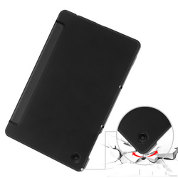 Etui Smart do T-Mobile T Tablet 2 10.1 5G 2025 z klapką, czarne - ochronne z podstawką