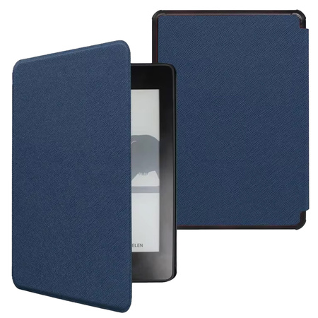 Etui Book Cover Kindle Paperwhite 6/ Colorsoft/ Signature Edition- Navy