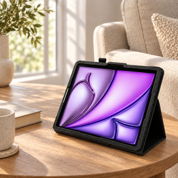 Etui do Apple iPad Air 11 M4 M3 M2 2026/ 25/ 24 gen. 8/7 z klapką - czarne