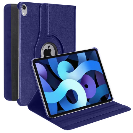 Etui OBROTOWE do iPad 10.9 2022 Gen. 10/ iPad 11 2025 A16 Gen. 11 podstawka, granatowe