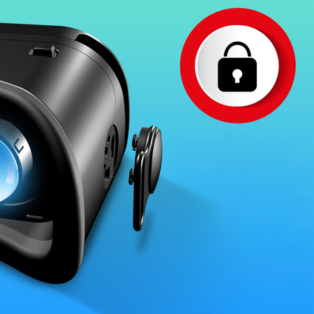 Okulary VR do telefonu VRG Q8 Wirtualna Rzeczywistość 3D Gogle Gry Filmy