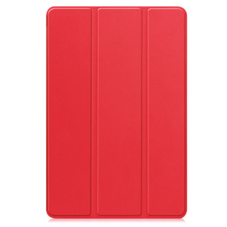 Etui Smart do T-Mobile T Tablet 2 10.1 5G 2025 z klapką, czerwone - ochronne z podstawką