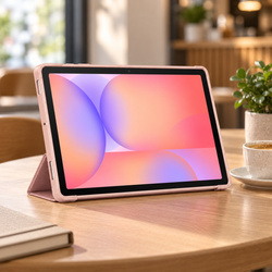 Etui Smart Case do Galaxy Tab S10 Lite 10.9/ S10 FE/ S9 FE/ S9/ S8 - różowe