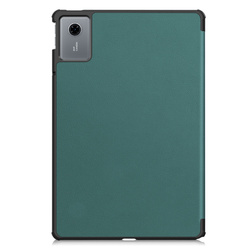 Etui Smart do Lenovo Idea Tab 11 2025 z klapką, zielone - ochronne z podstawką
